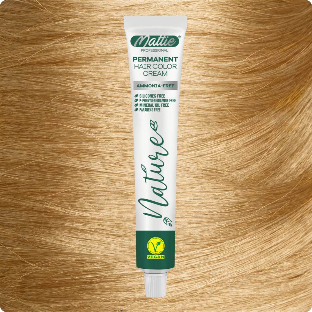 Mattie Professional Nature (10.3) Szampański Blond - Wegańska Permanentna Kremowa Farba Do Włosów 60ml