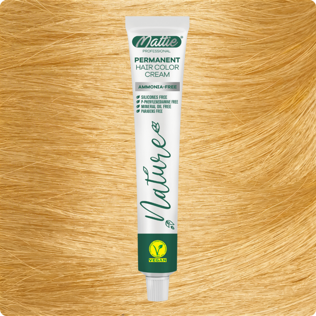 Mattie Professional Nature (11.3) Jasny Szampański Blond - Wegańska Permanentna Kremowa Farba Do Włosów 60ml