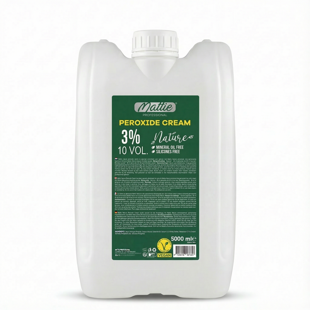 Mattie Professional Nature - 3% (10 VOL) Kremowy Oksydant Wegański 5000ml