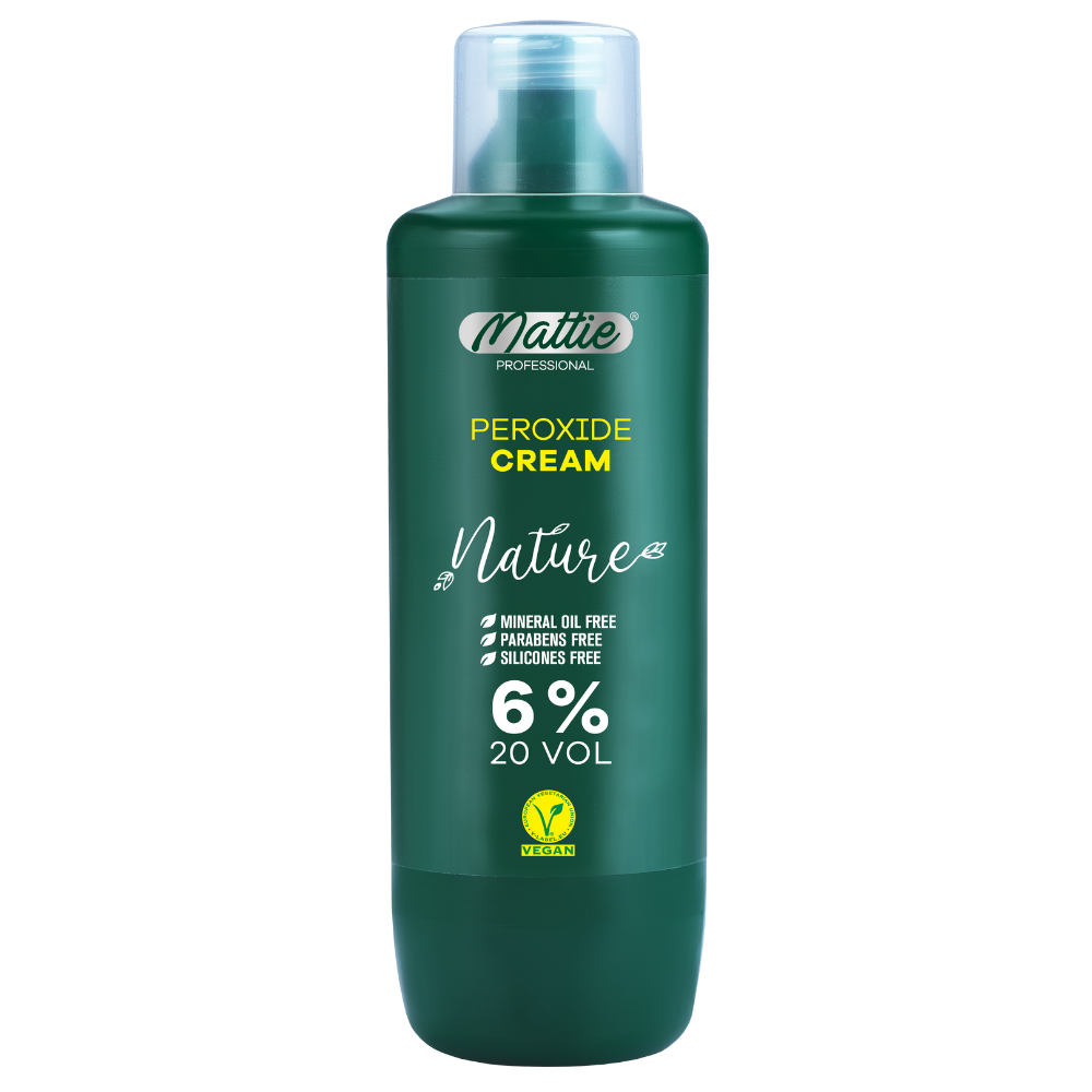 Mattie Professional Nature - 6% (20 VOL) Peroxide Cream Vegan 1000ml