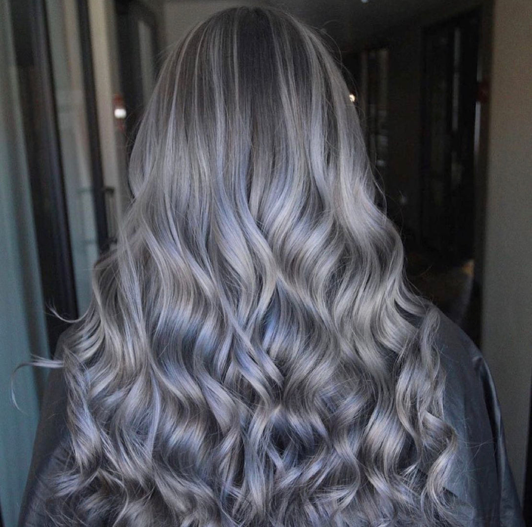 Mattie Silver Gray - Wegańska Półpermanentna Koloryzacja Bezpośrednia Kremowa Farba Do Włosów 210 ml