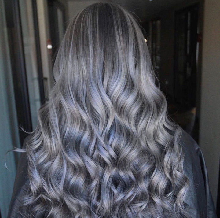 Mattie Silver Gray - Wegańska Półpermanentna Koloryzacja Bezpośrednia Kremowa Farba Do Włosów 210 ml