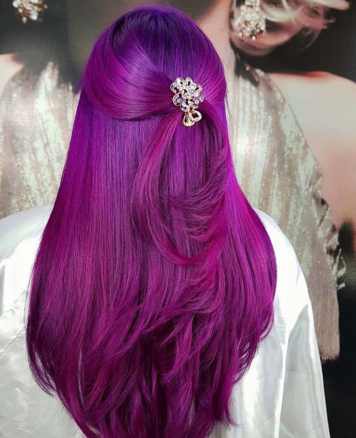 Mattie Amethyst - Wegańska Półpermanentna Kremowa Farba Do Włosów Do Koloryzacji Bezpośredniej 210 ml